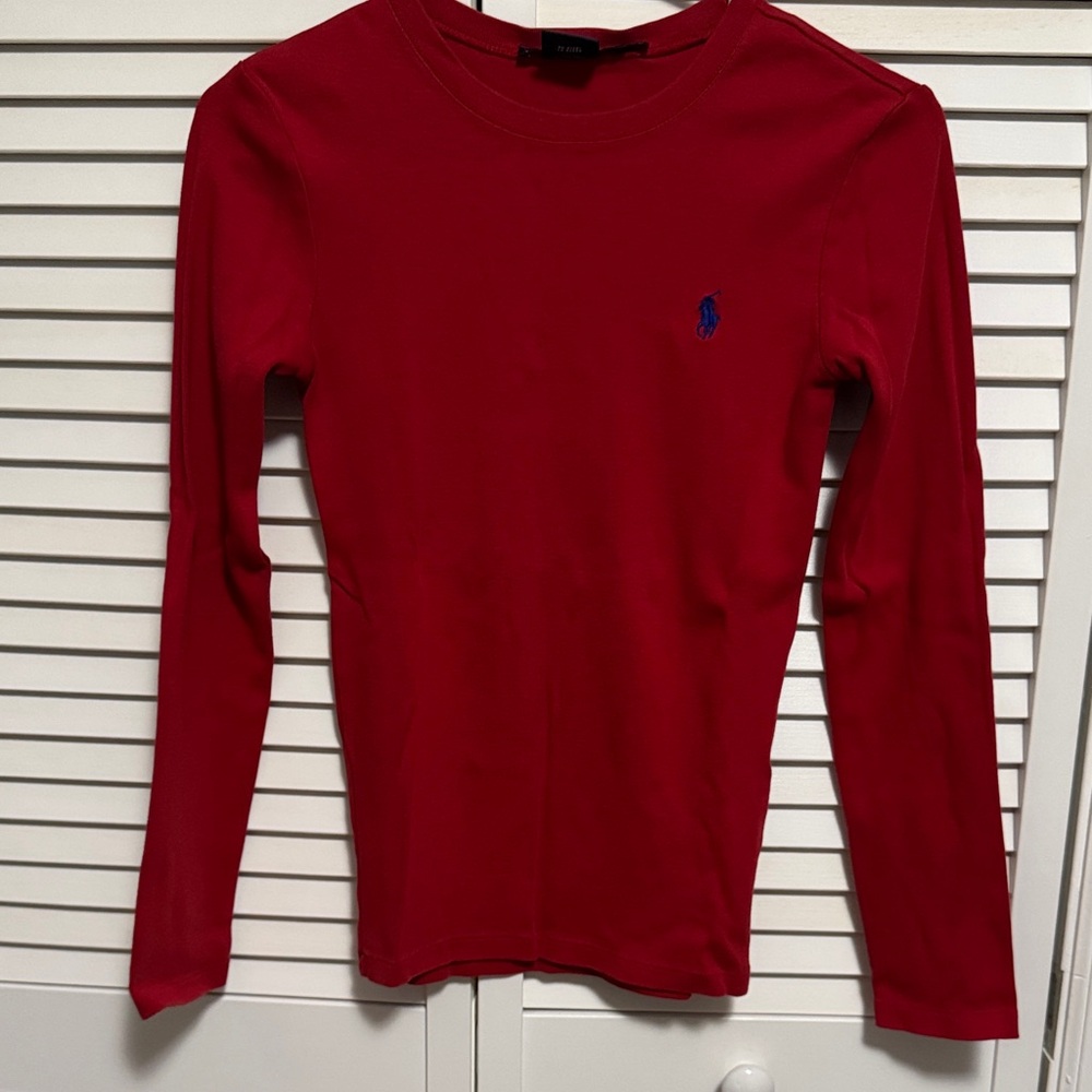 Ralph Lauren Sport Long Sleeves Red